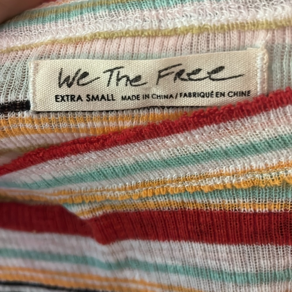 NWT Free People We The Free Beachy Keen top XS​​​ - Picture 4 of 8